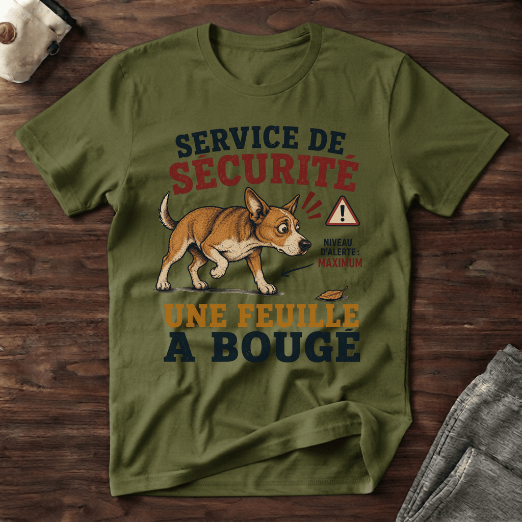 Service de sécurité - T-Shirt