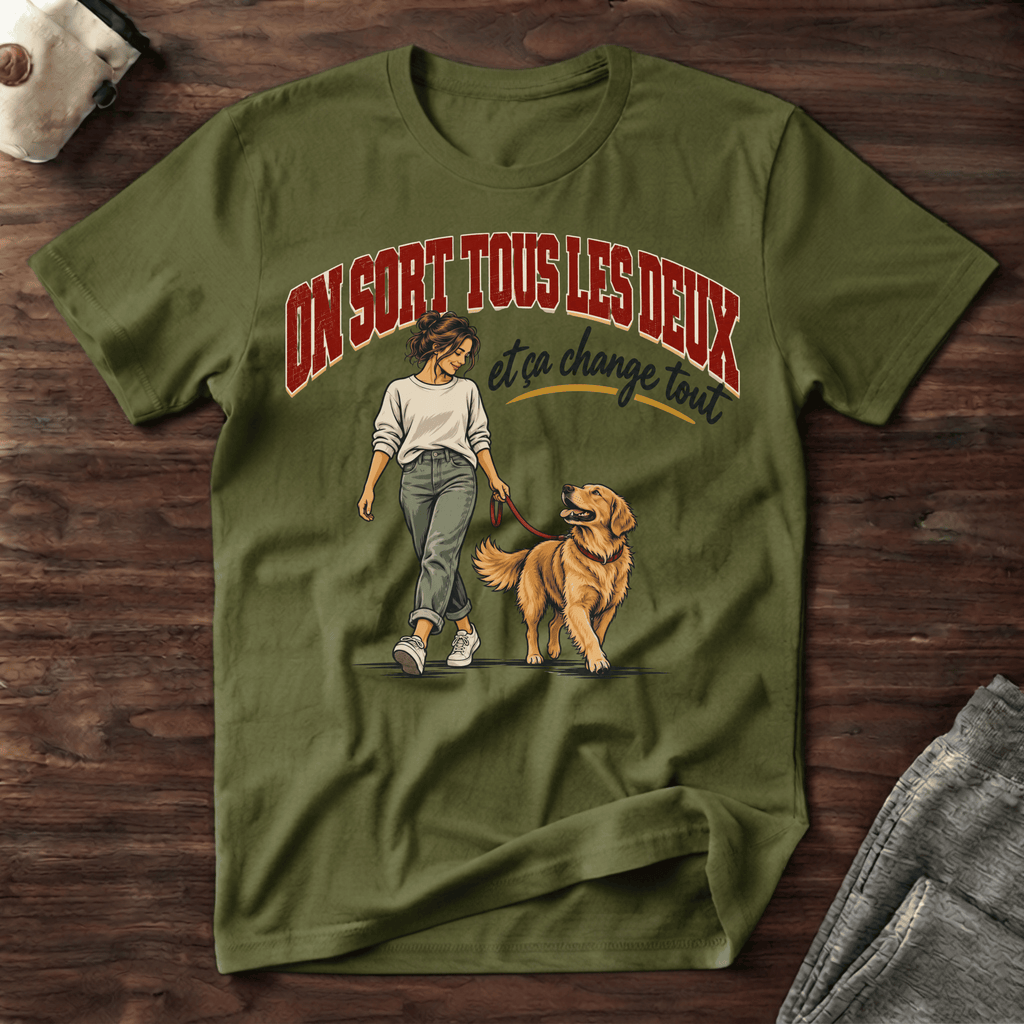 On sort tous les deux - T-Shirt