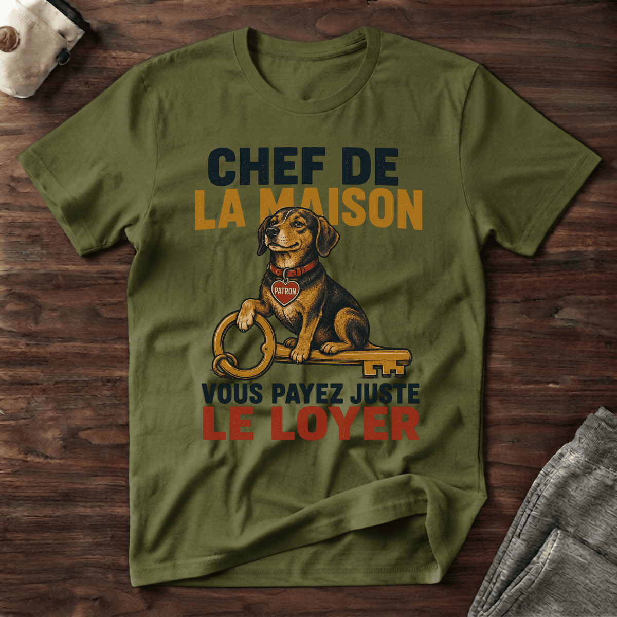 Chef de la maison - T-Shirt