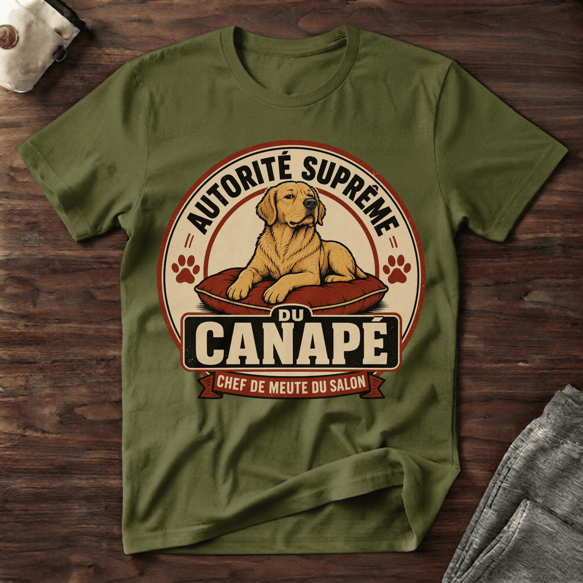 Autorité suprême du canapé - T-Shirt