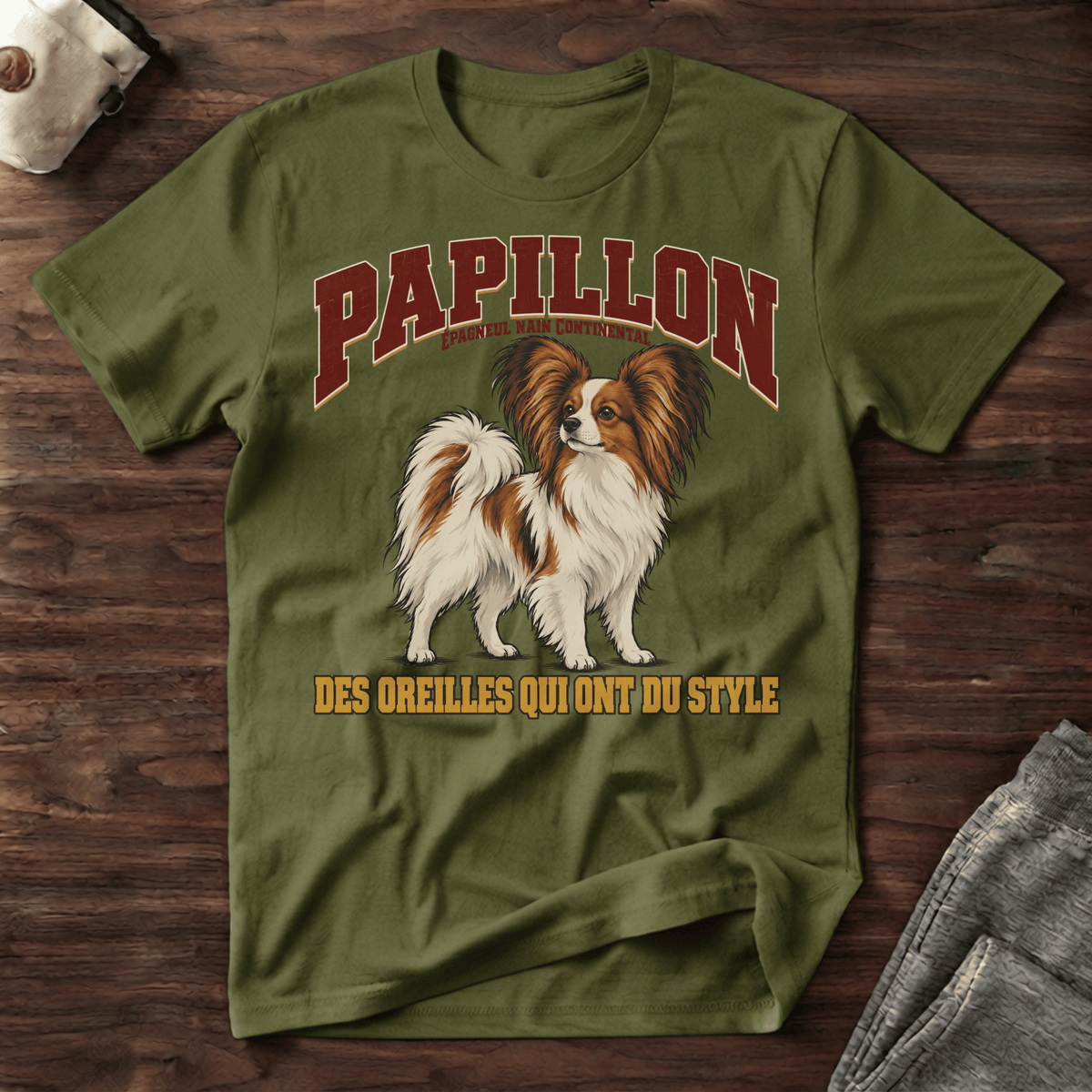 Papillon Epagneul Nain Continental - T-Shirt