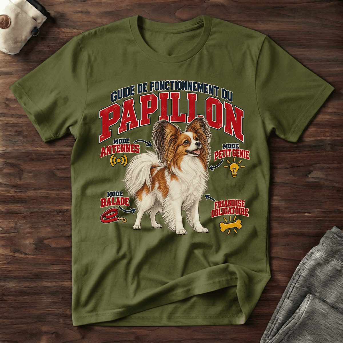 Guide de Fonctionnement du Papillon - T-Shirt