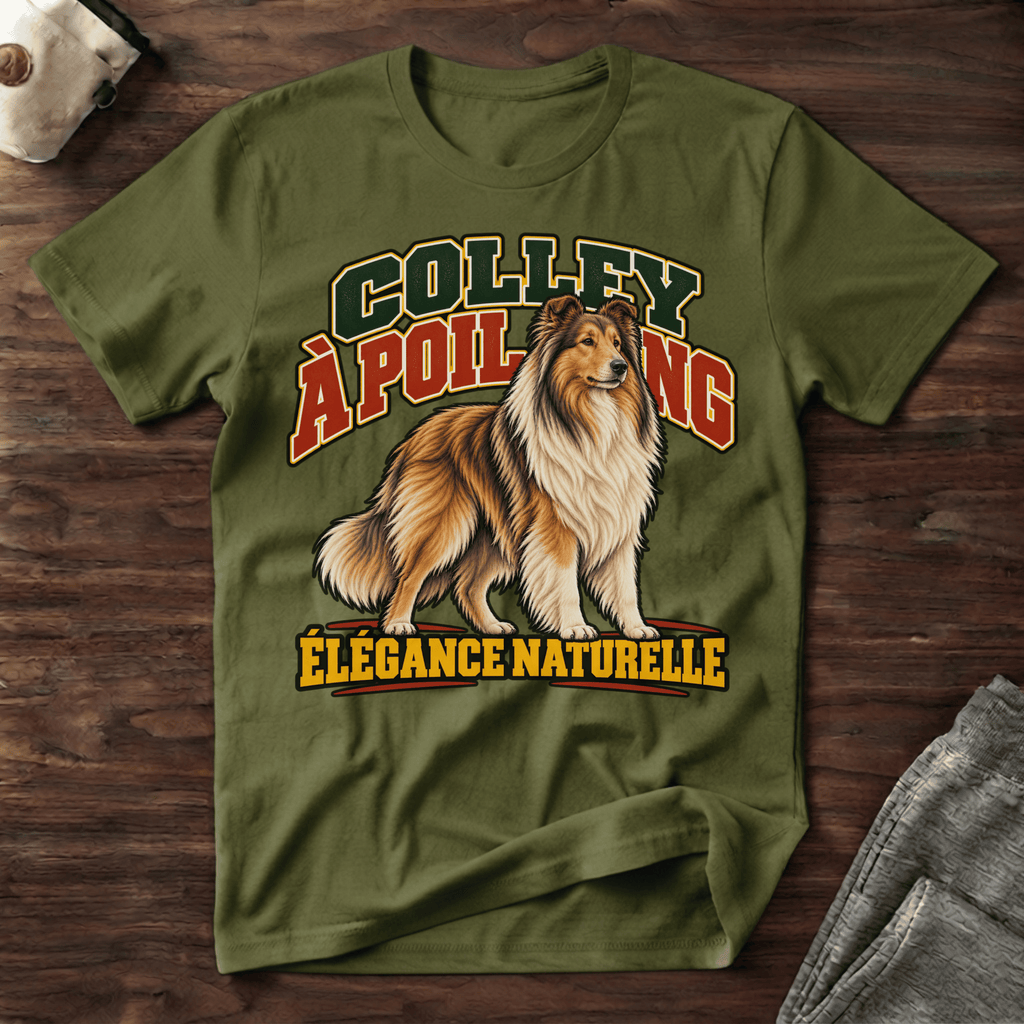 Colley à Poil Long - T-Shirt