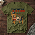 Logique interne d'un chien - T-Shirt