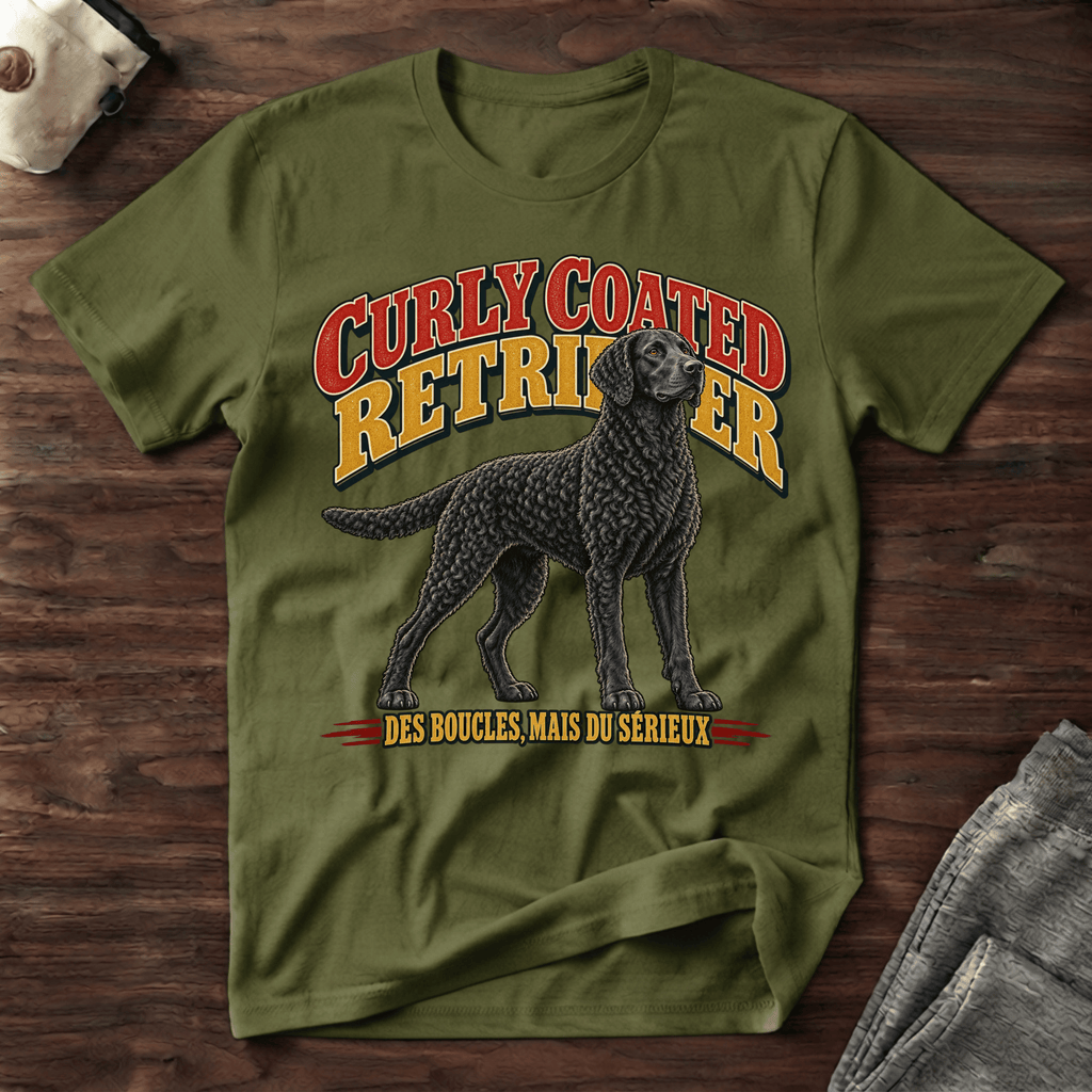 Curly Coated Retriever - T-Shirt