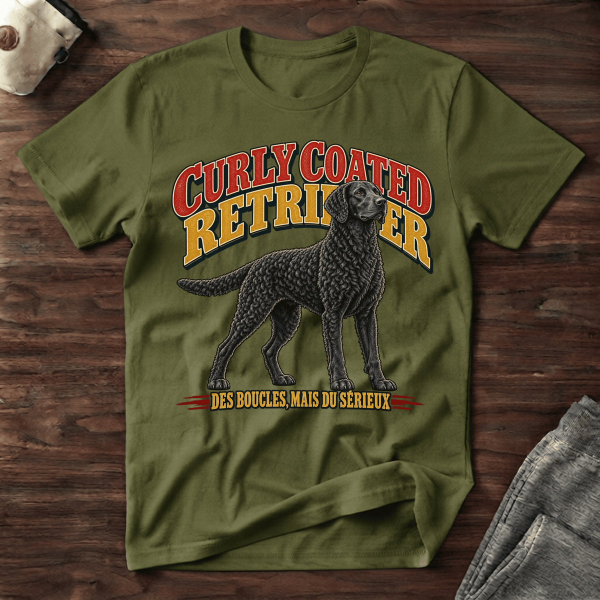 Curly Coated Retriever - T-Shirt
