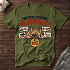 Protocole de sieste du bouledogue - T-Shirt