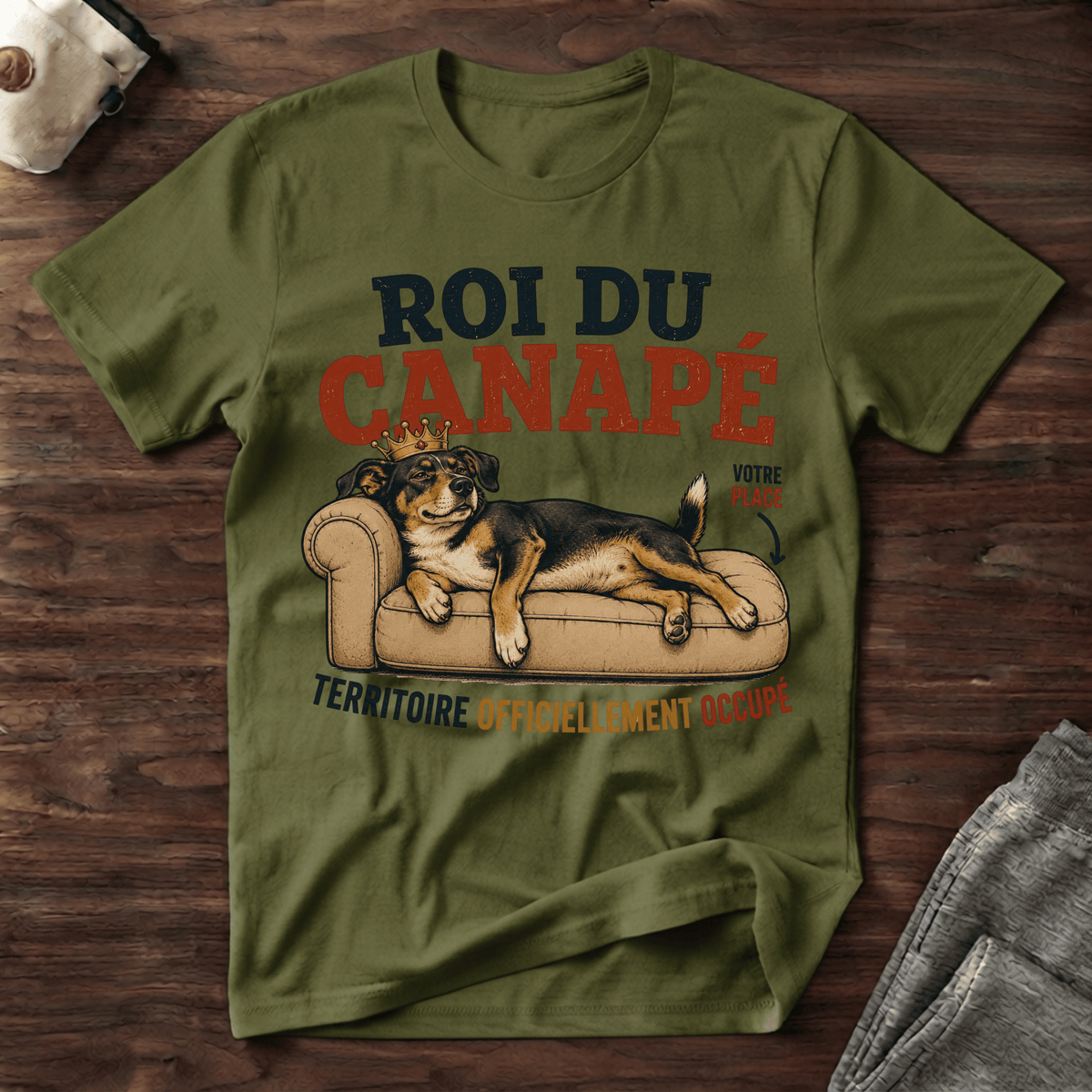 Roi du canapé - T-Shirt