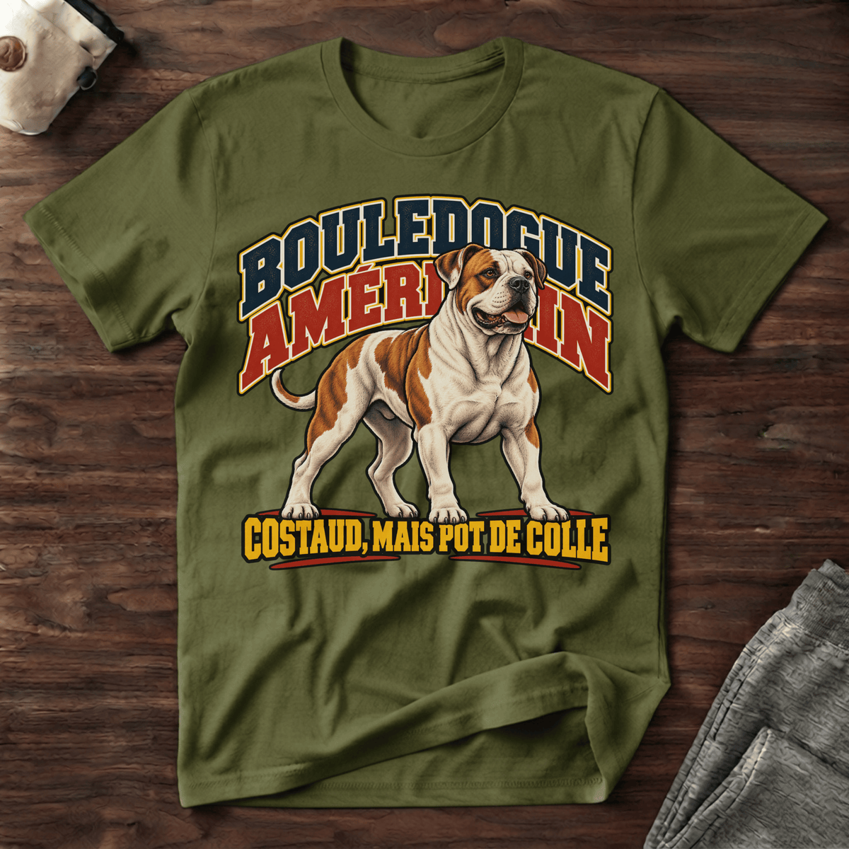 Bouledogue Américain - T-Shirt