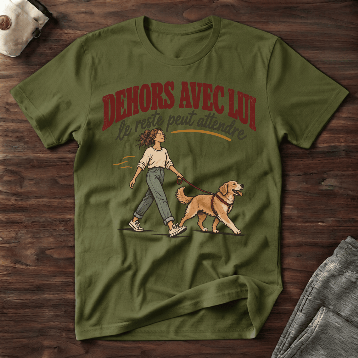Dehors avec lui - T-Shirt