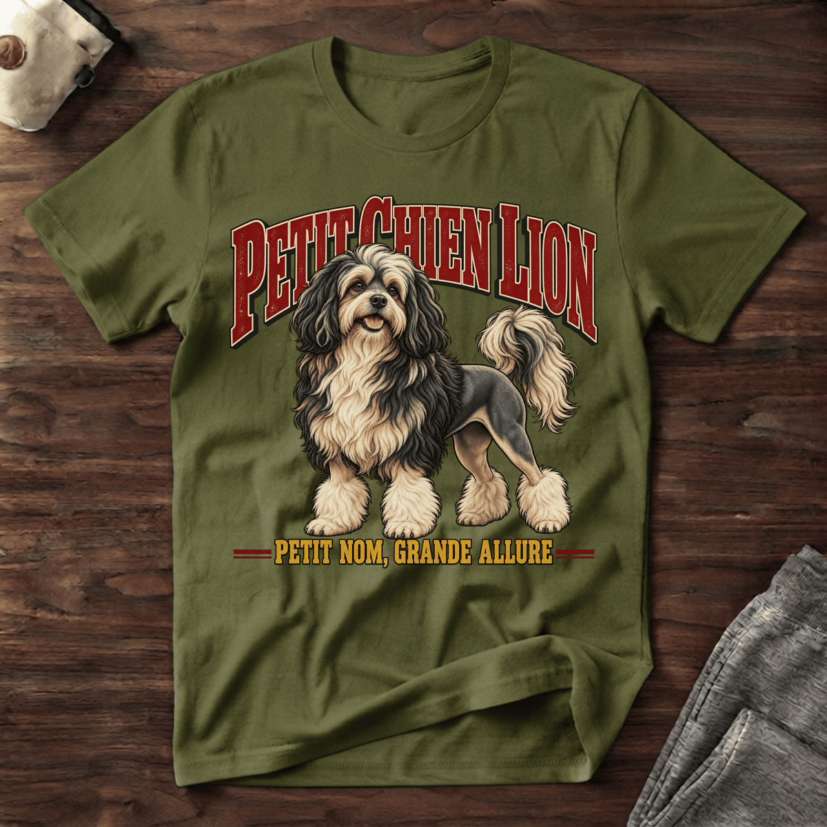 Petit Chien Lion - T-Shirt