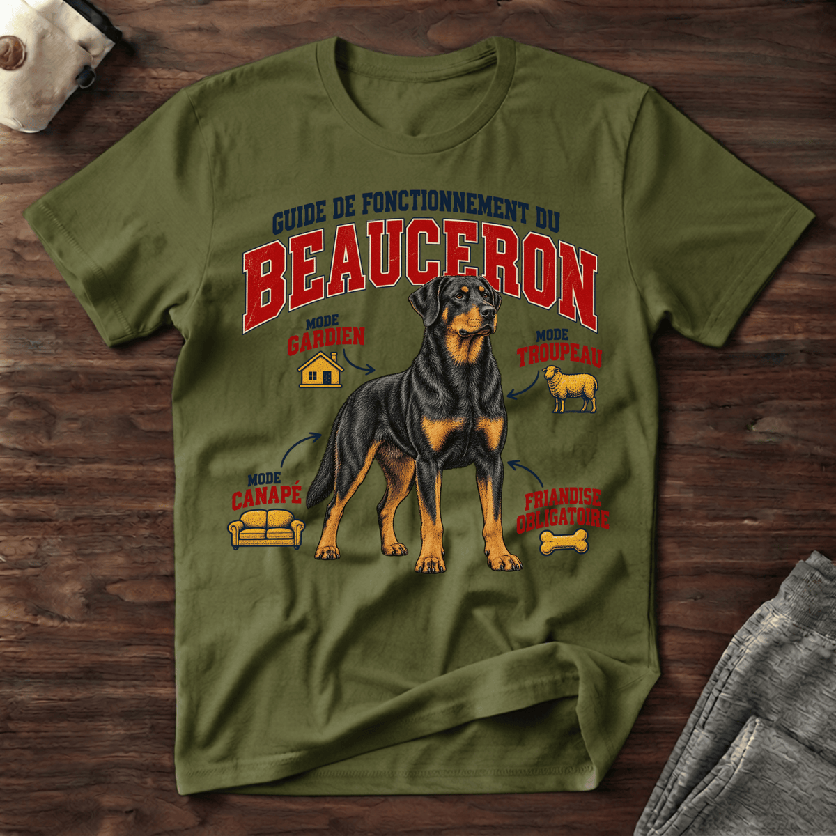 Guide de Fonctionnement du Beauceron - T-Shirt