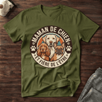Maman de chien... - T-Shirt