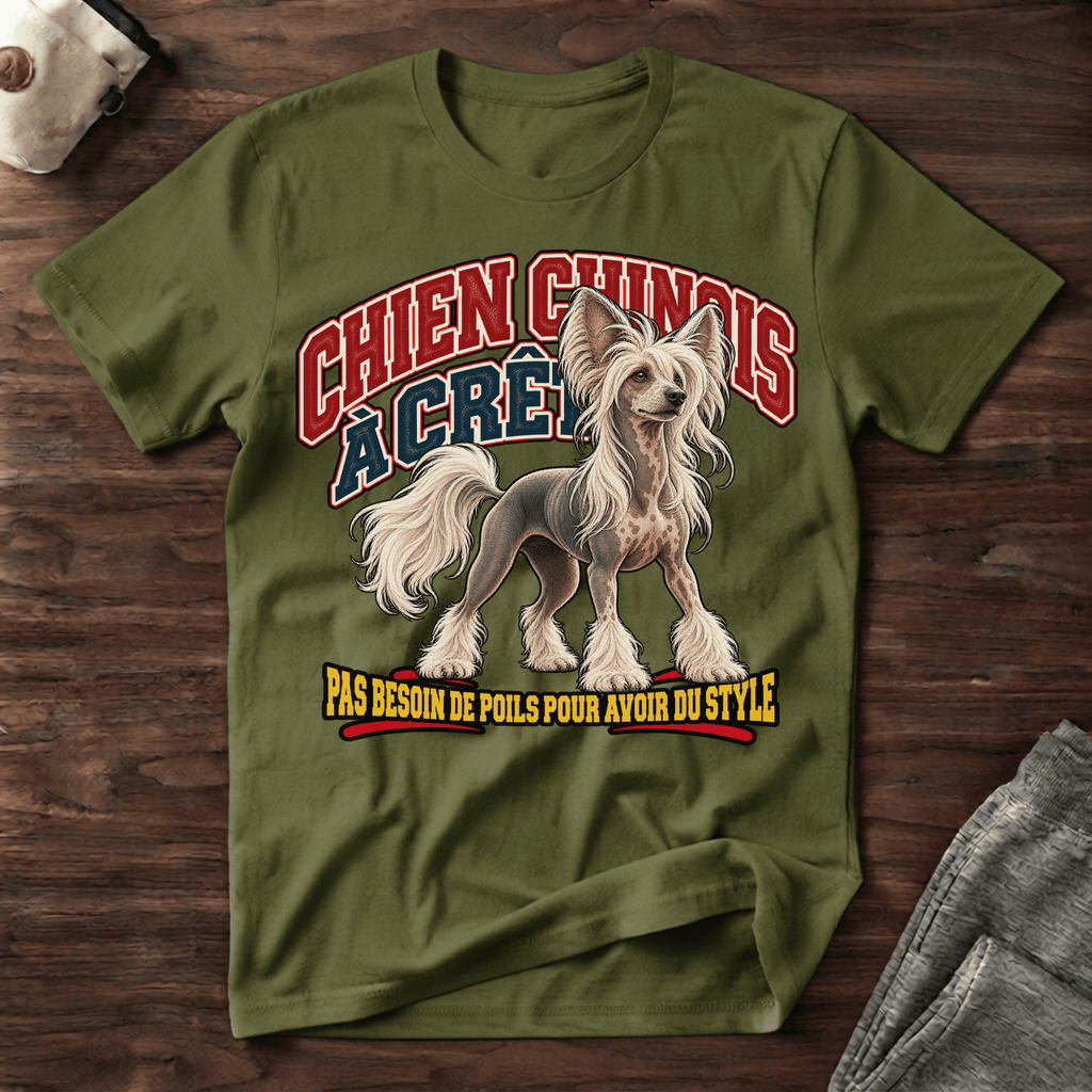 Chien Chinois à Crête - T-Shirt