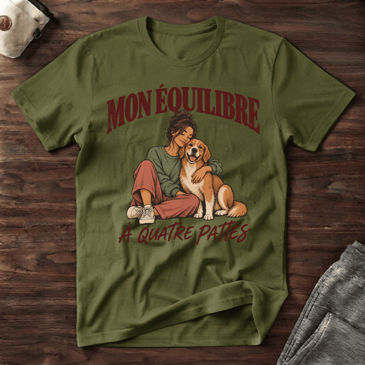 Mon équilibre à quattre pattes - T-Shirt