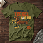 Notice officiel du Teckel - T-Shirt