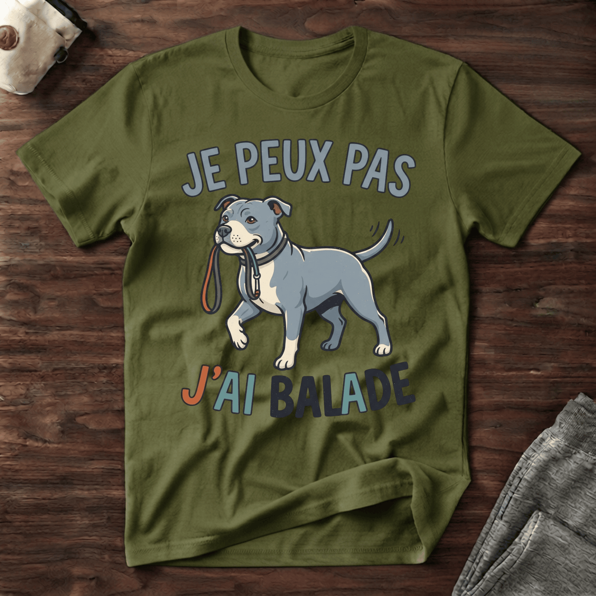 Je peux pas j'ai balade / Staffe - T-Shirt
