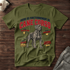Guide de Fonctionnement du Cane Corso - T-Shirt
