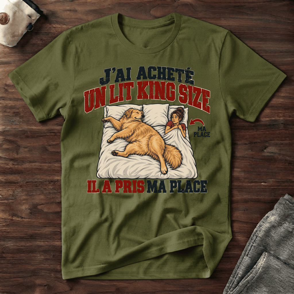 J'ai acheté un lit King Size - T-Shirt