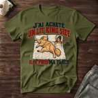 J'ai acheté un lit King Size - T-Shirt