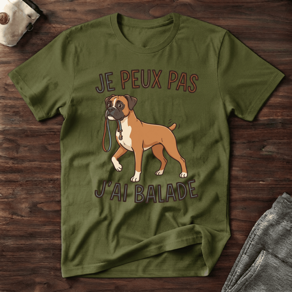 Je peux pas j'ai balade / Boxer - T-Shirt