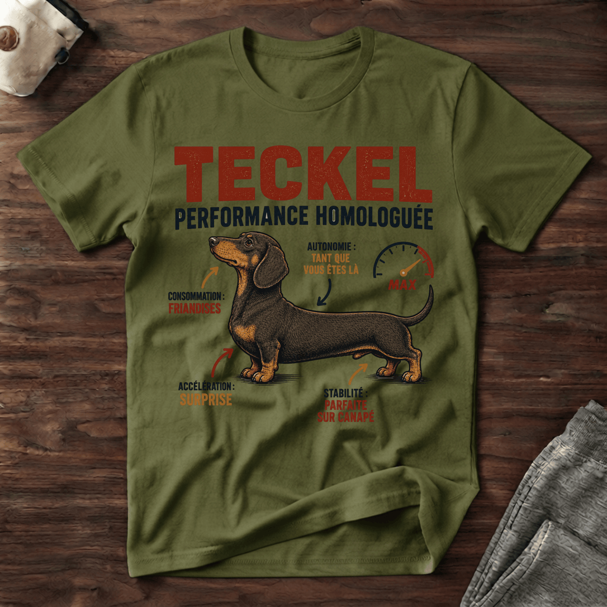 TECKEL performance homologuée - T-Shirt