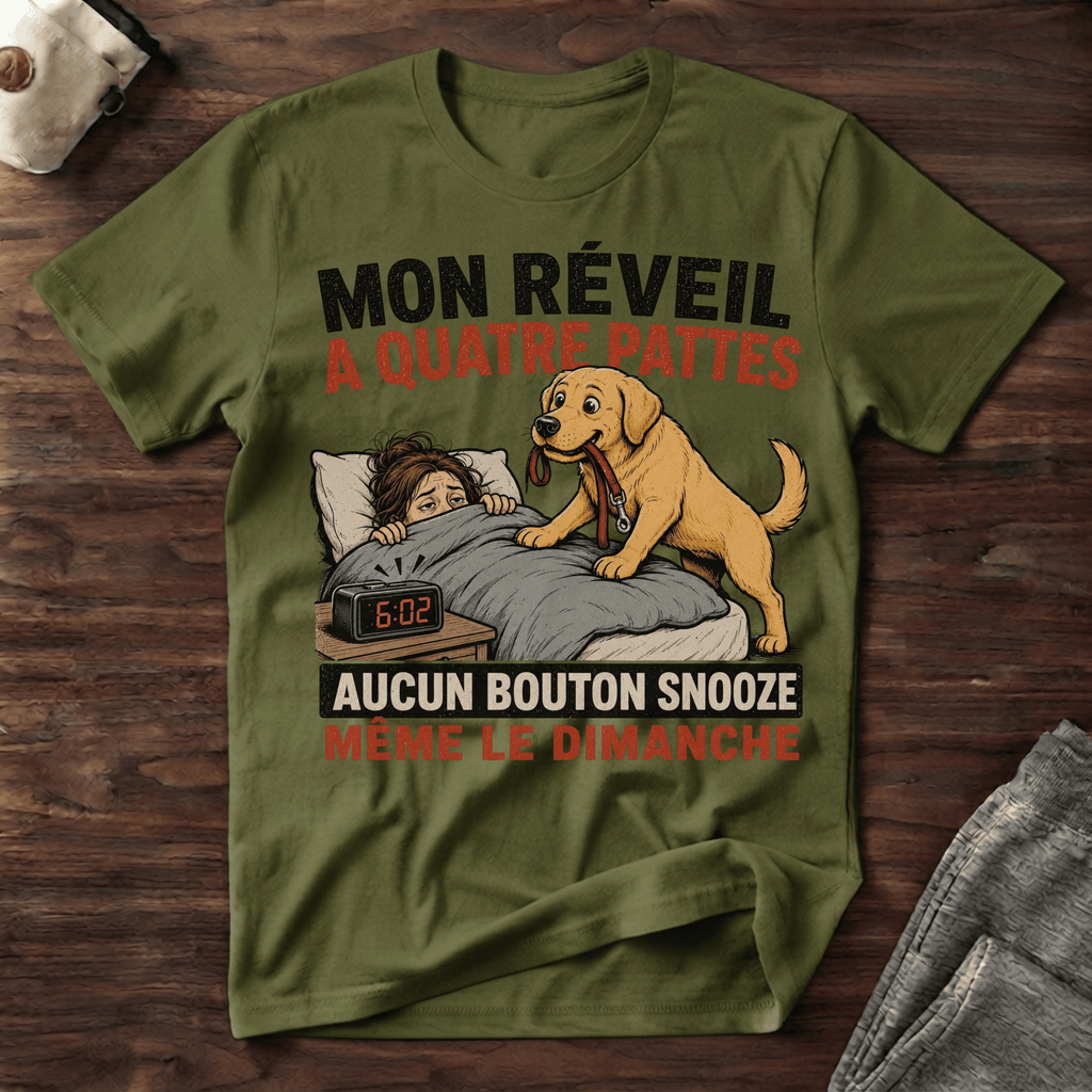 Mon réveil... - T-Shirt