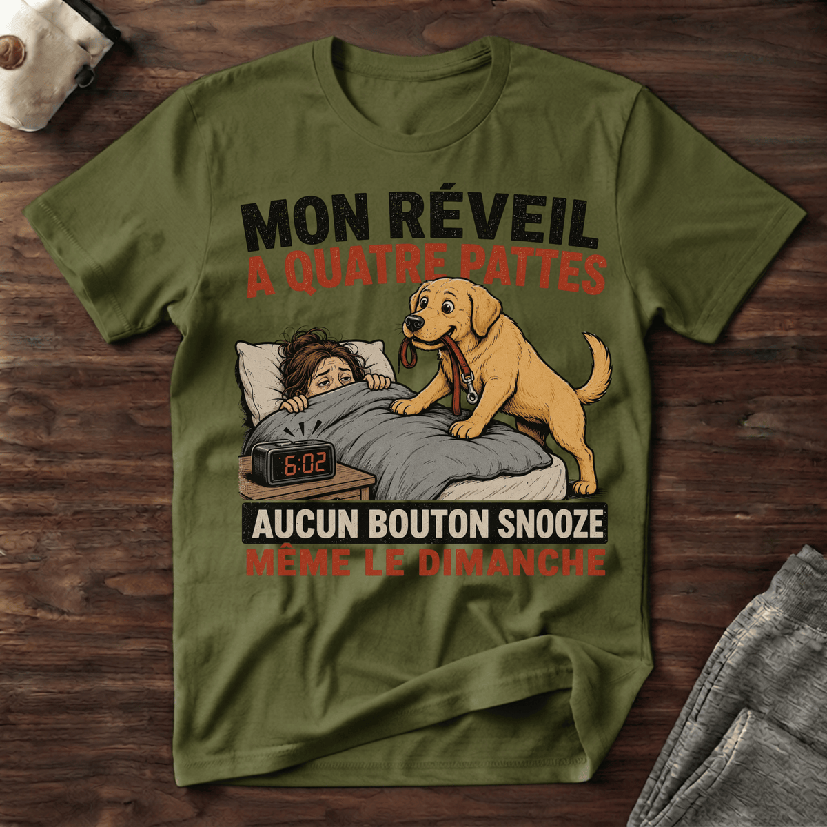 Mon réveil... - T-Shirt