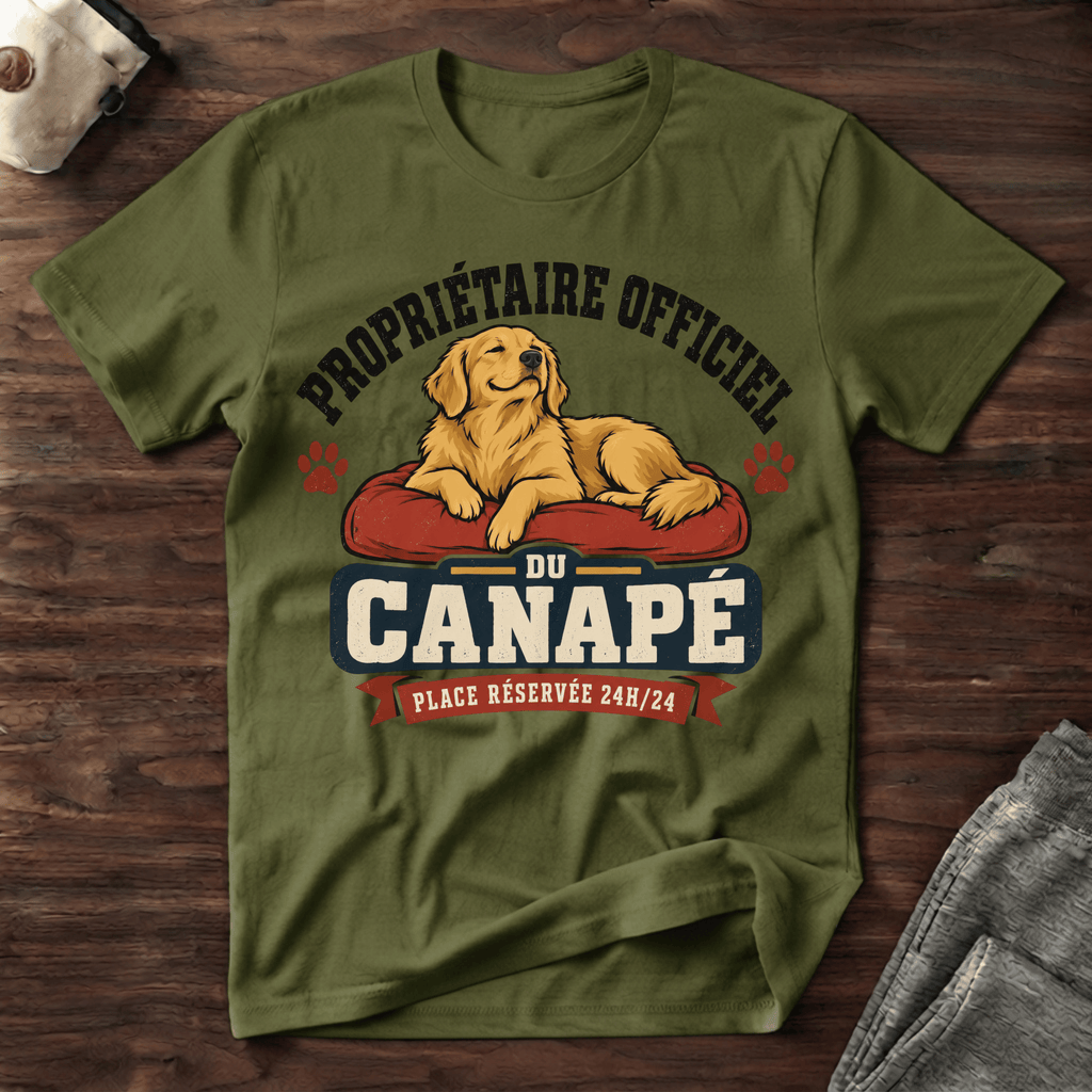 Propriétaire Officiel du canapé - T-Shirt