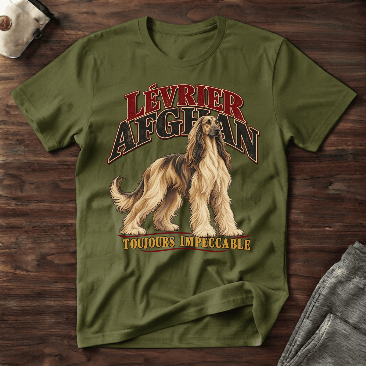 Lévrier Afghan - T-Shirt