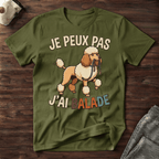 Je peux pas j'ai balade / Caniche - T-Shirt