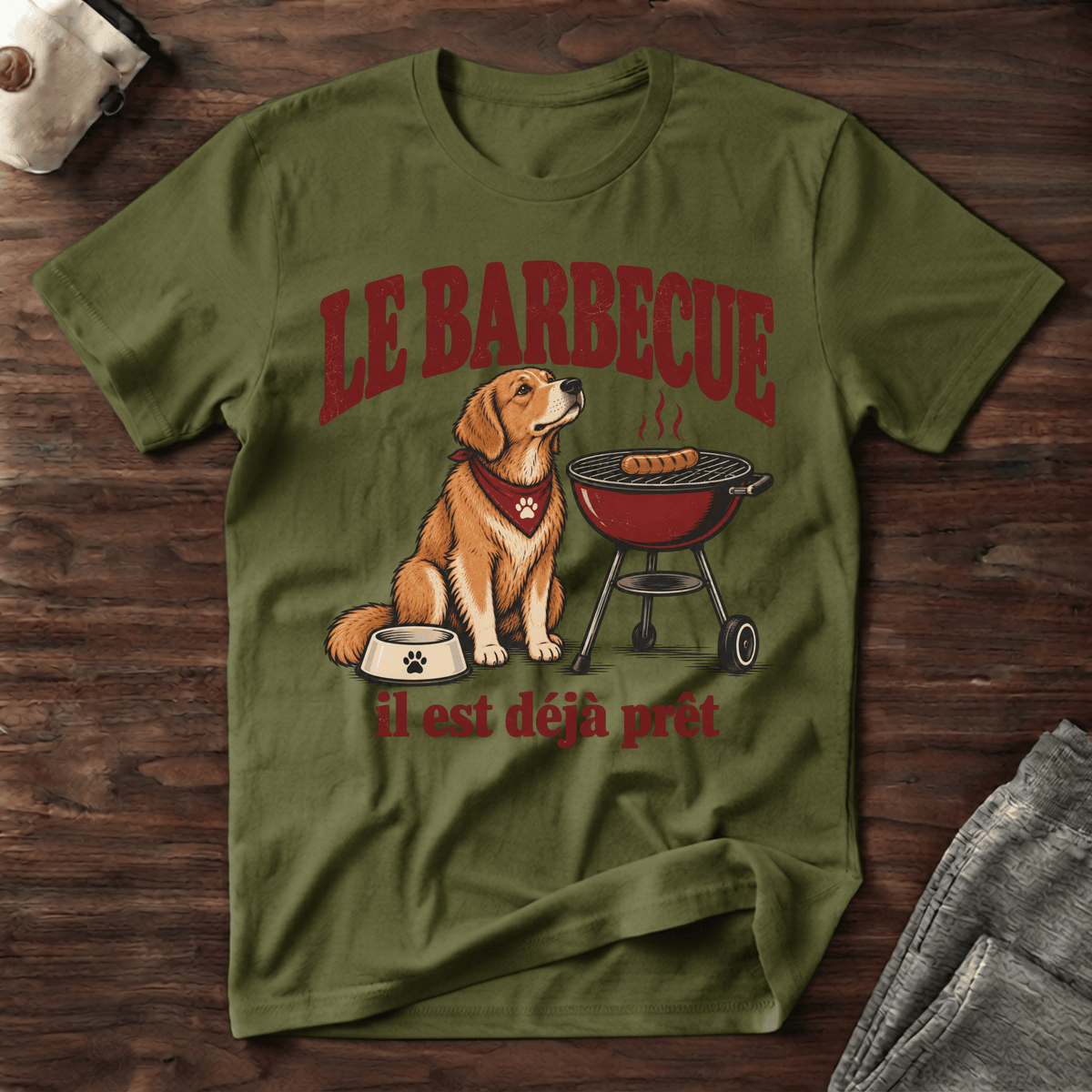 Le barbecue, est déjà prêt - T-Shirt