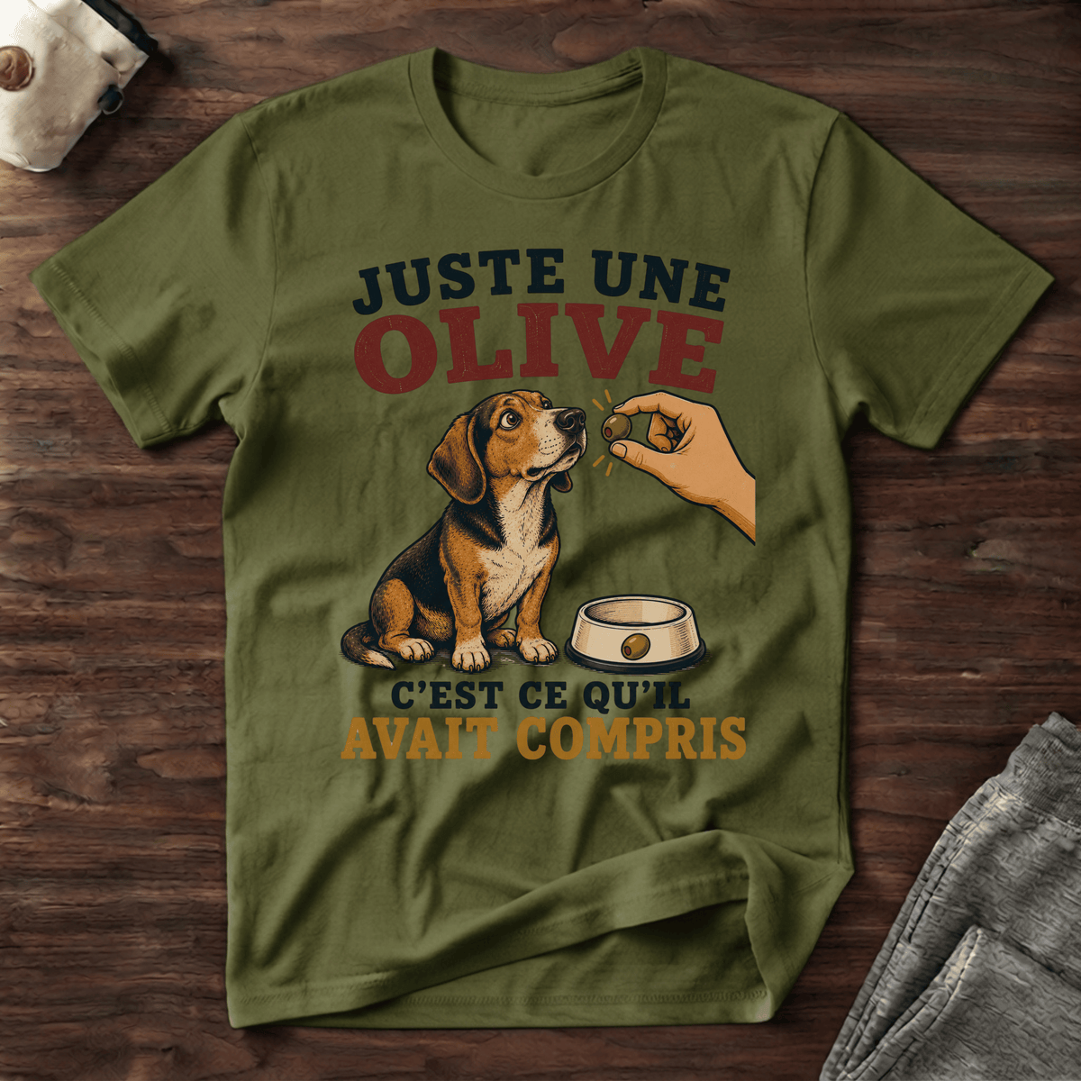 Juste une olive - T-Shirt
