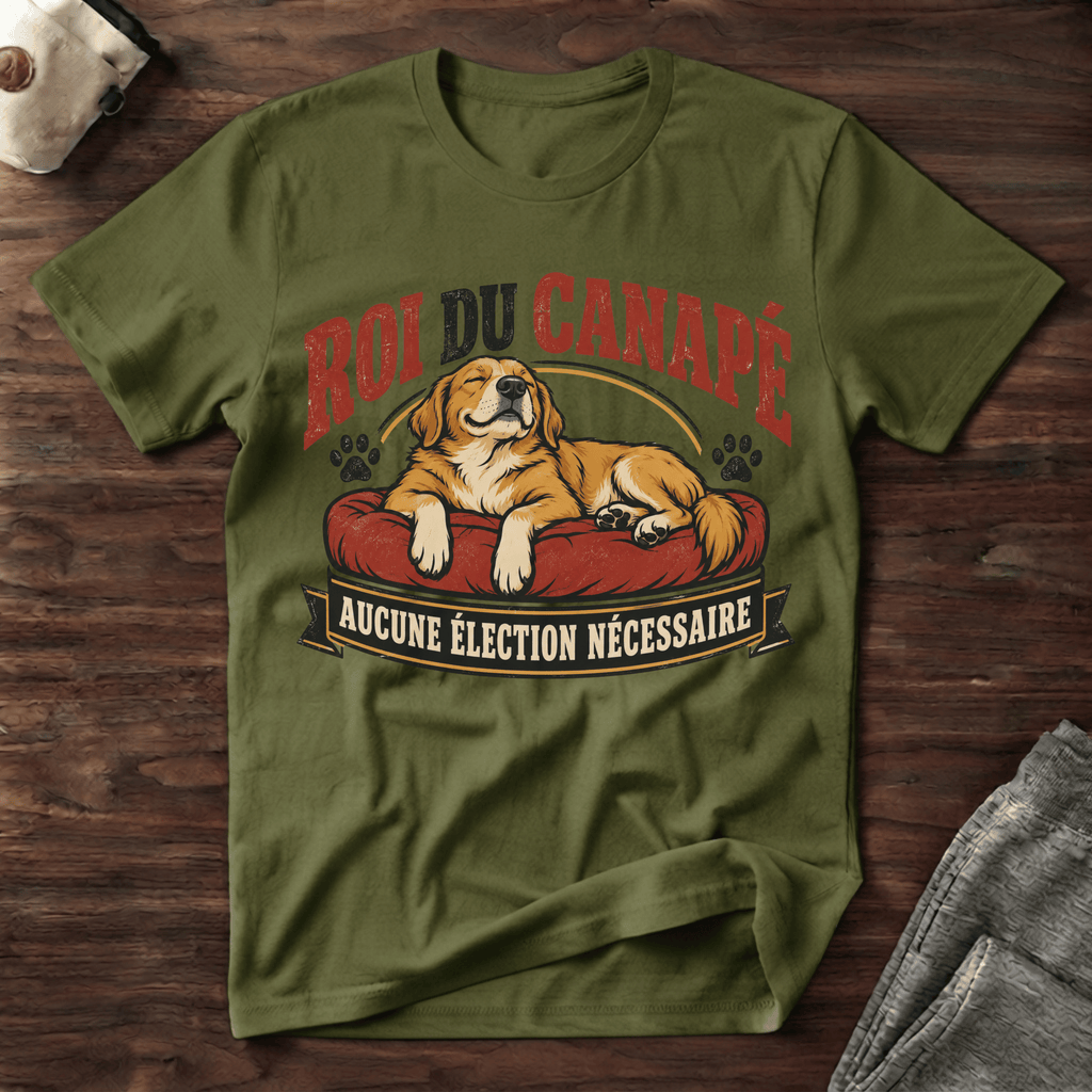 Roi du canapé - T-Shirt