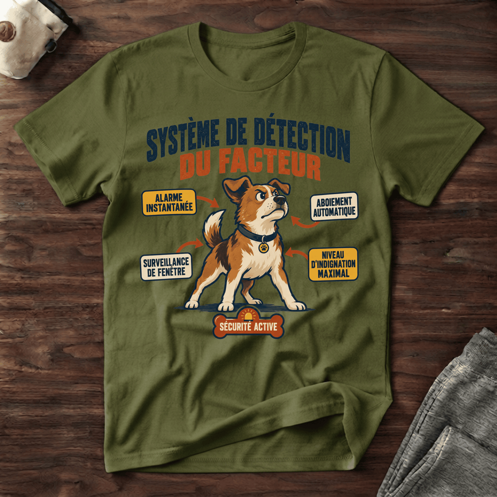 Système de détection du facteur - T-Shirt