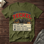 Notice d'entretien du Teckel - T-Shirt