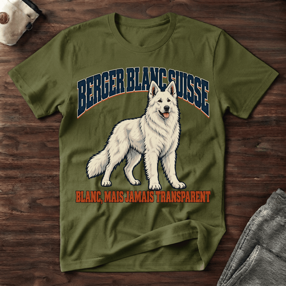 Berger Blanc Suisse - T-Shirt